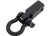 Smittybilt 2" Recovery Receiver with 3/4" D-Ring Bow Shackle, 4.75 Ton Rating, BLACK