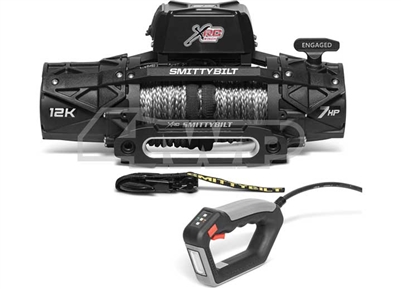 12,000-lb Smittybilt XRC Gen 3 Comp Series Winch with Synthetic Rope