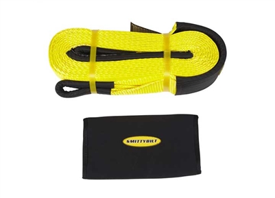 Smittybilt 4" x 20' Recovery Strap, 20,000-lb