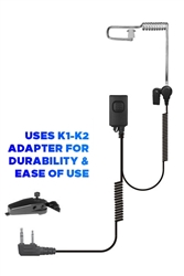 Sentinel HN - High Noise Earpeice for K2 - All Kenwood Multi-Pin