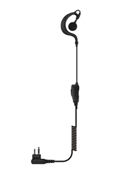 Concierge Earhook Earpiece for  M1 - Motorola 2-Pin