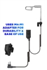 Sentinel HN - High Noise Earpiece compatible with M4 - Motorola Multi-Pin