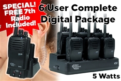 D452 6-User System with FREE 7th Radio!