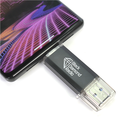 USB Flash Drive with A and C Connectors