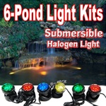 Jebao Submersible Halogen Light Set (6-lights)