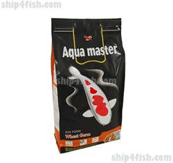 Aqua Master Wheat Germ Koi Food Large Pellet 11 lbs