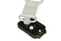 Arca-Swiss Compatible Camera Plate for Pentax LX, LM, LZ-1, PZ-1p, and ZX-5 with Integrated QD Socket