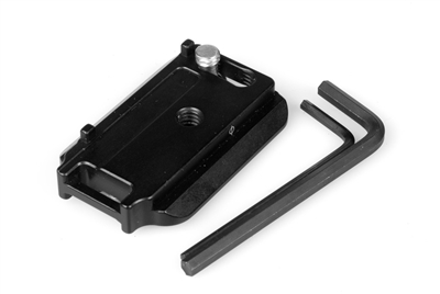 Arca-Swiss Compatible Quick Release Camera Plate for Canon PowerShot V1 - Model D052