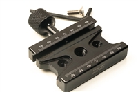 3.25 Inch Arca-Swiss Compatible Quick Release Clamp with Long Black Knob