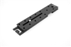 8-inch Arca-Swiss camera plate with cable management hook and double dovetail rail.