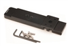 Hejnar Photo H118 low profile double-dovetail Arca-Swiss replacement foot for Sigma 500mm f/4 DG OS HSM lens with provided mounting hardware.