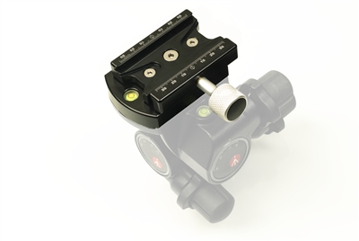 Hejnar Photo M410F63 Arca-Swiss conversion kit for Manfrotto 410 geared head.