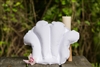 Inflatable Terry Cloth Bath Pillow