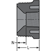 1/2X1/4" PVC REDUCING BUSHING MPTXFPT SCH80