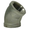 STAINLESS STEEL 45 DEGREE ELBOW