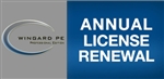 WINGARD PE Annual License Renewal