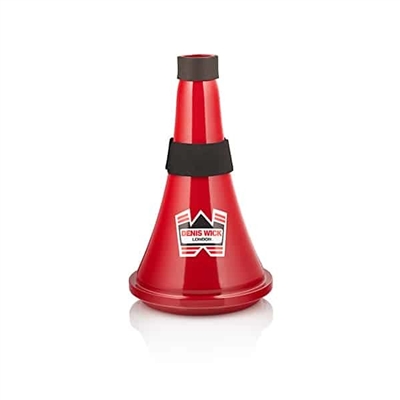 Denis Wick Bass Trombone Red Aluminum Travel Mute