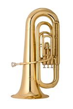 John Packer Eb Tuba - mini 3 valve - gold lacquer