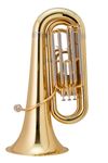 John Packer New improved model Bb Tuba - mini 3 valve - gold lacquer