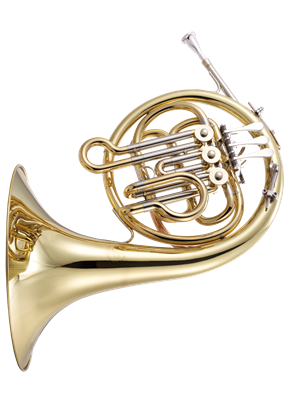 John Packer Bb Kinder French Horn- gold lacquer