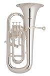 John Packer Euphonium - 4 valve non compensating silver