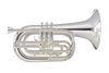 John Packer Marching Baritone - silver with ABS Case