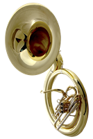 John Packer Marching Sousaphone - Lacquer with ABS Case