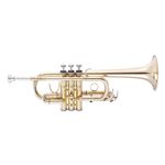 John Packer D/Eb Trumpet - JP Smith-Watkins - gold lacquer