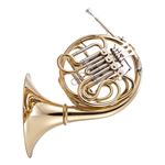 John Packer Bb/F Double French Horn - JP Rath - detachable bell - nickel plated