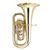 John Packer EEb Tuba - 4 valve comp - gold lacquer