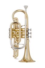 John Packer Bb Cornet - JP Smith-Watkins - solid silver leadpipe - lacquer