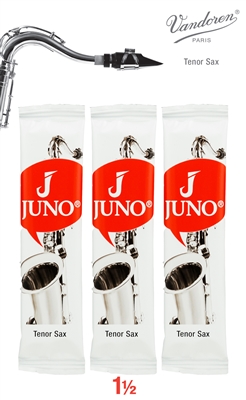 Juno Tenor Saxophone Reeds - 3 Reed Card