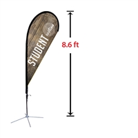 Replacement 33" x 71" Small Tear Drop Flag
