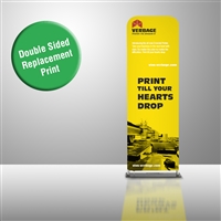 Double Sided Fabric Print for PWT424 2ft - Replacement Print