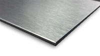 Aluminum Composite Panel - Brush Aluminum Silver