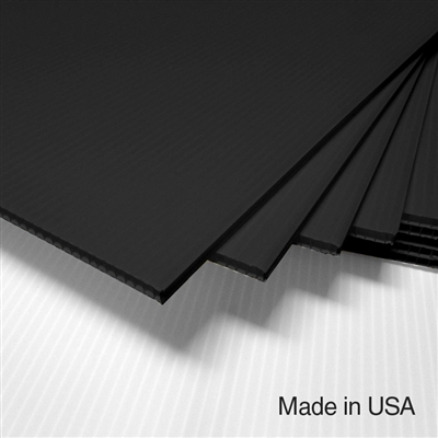 IntePro Corrugated Plastic - Black