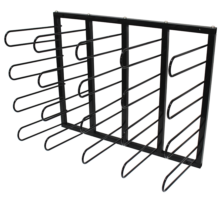 Vinyl Roll Wall Mount Storage Rack, Heavy Duty -20 Rolls