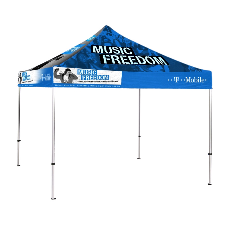 Pop Up Canopy Event Tent with Custom Print 10'x10'