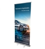 Retractable Roll Up Banner Stand 33" with Vinyl Print