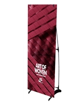 H Banner Stand 24" x 63" with Vinyl Print