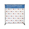 Telescopic Step & Repeat Banner Stand 8Ft - Stand Only