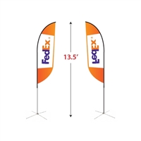 Medium Feather Flag Kit