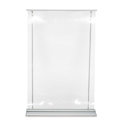 Roll Up Sneeze Guard - Clear 48"W X 92"H