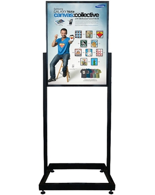 A-Frame 30x30 Sign Holder Stand  Snap Frame 1 1/4 Wide FREE Shipping –  Displays4Sale