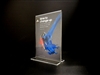 Acrylic Bottom Loading Display Sign Holder 4" x 6"