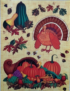 Thanksgiving/Fall Window Clings
