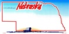 Nebraska Blank License Plate Vinyl Cricut Pazzles