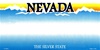 Nevada Blank License Plate Vinyl Cricut Pazzles