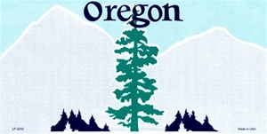 Oregon  Blank License Plate Vinyl Cricut Pazzles