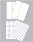 Transfer Paper Trial Pack- 2 Sheets Quick 'n Easy Premium & 2 Sheets Dark 'n Easy